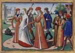 Жанна Дарк приходит к королю в Шиннон (1429)